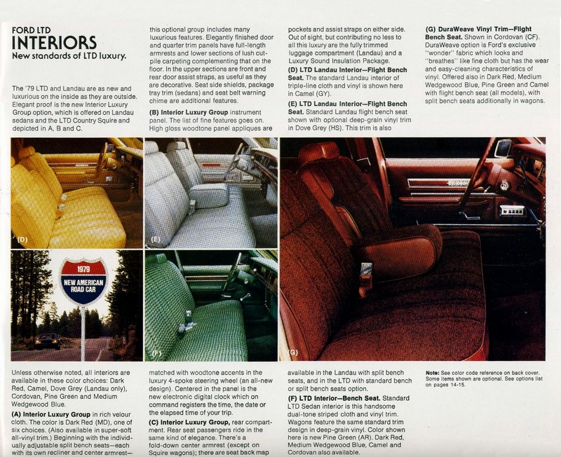 1979 Ford LTD Brochure Page 4